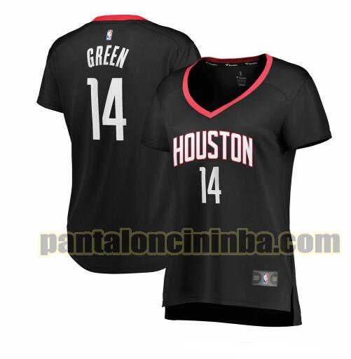 Maglia Donna basket Gerald Green 14 Houston Rockets Nero statement edition