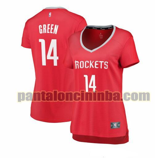 Maglia Donna basket Gerald Green 14 Houston Rockets Rosso icon edition