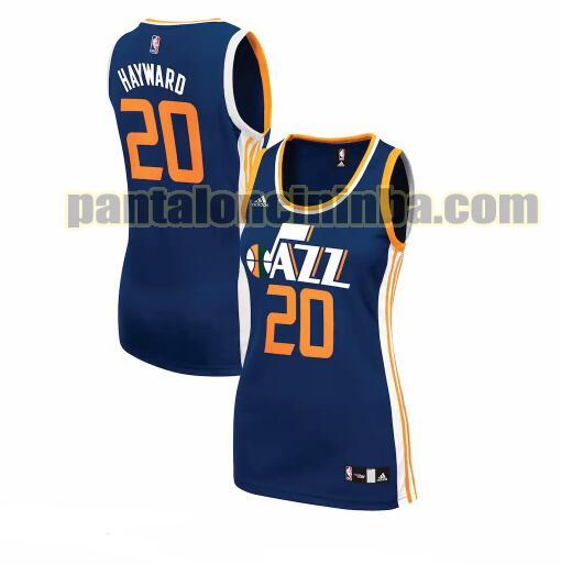 Maglia Donna basket Gordon Hayward 20 Utah Jazz Armada Replica