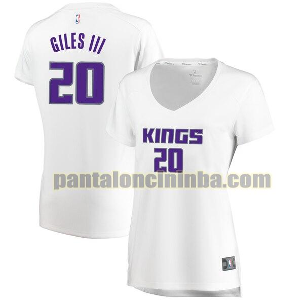 Maglia Donna basket Harry Giles 20 Sacramento Kings Bianco association edition