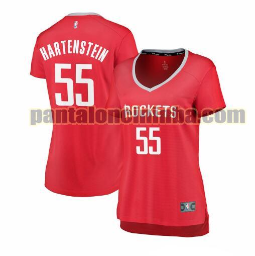 Maglia Donna basket Isaiah Hartenstein 55 Houston Rockets Rosso icon edition