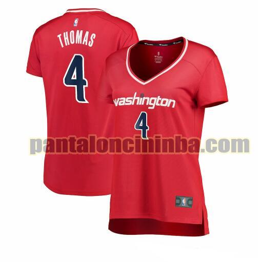 Maglia Donna basket Isaiah Thomas 4 Washington Wizards Rosso icon edition