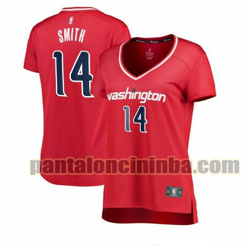 Maglia Donna basket Ish Smith 14 Washington Wizards Rosso icon edition