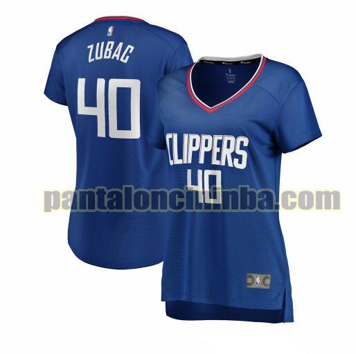 Maglia Donna basket Ivica Zubac 40 Los Angeles Clippers Blu icon edition