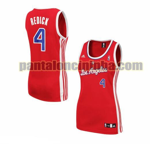 Maglia Donna basket JJ Redick 4 Los Angeles Clippers Rosso adidas Replica