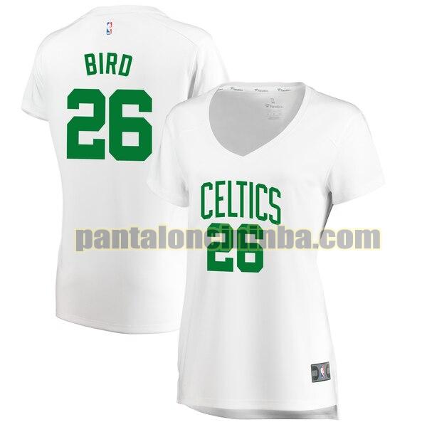 Maglia Donna basket Jabari Bird 26 Boston Celtics Bianco association edition