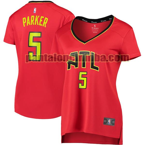 Maglia Donna basket Jabari Parker 5 Atlanta Hawks Rosso statement edition