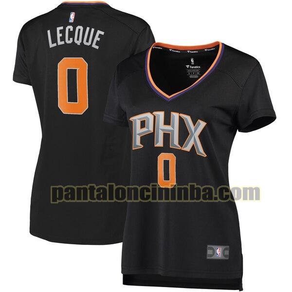 Maglia Donna basket Jalen Lecque 0 Phoenix Suns Nero statement edition