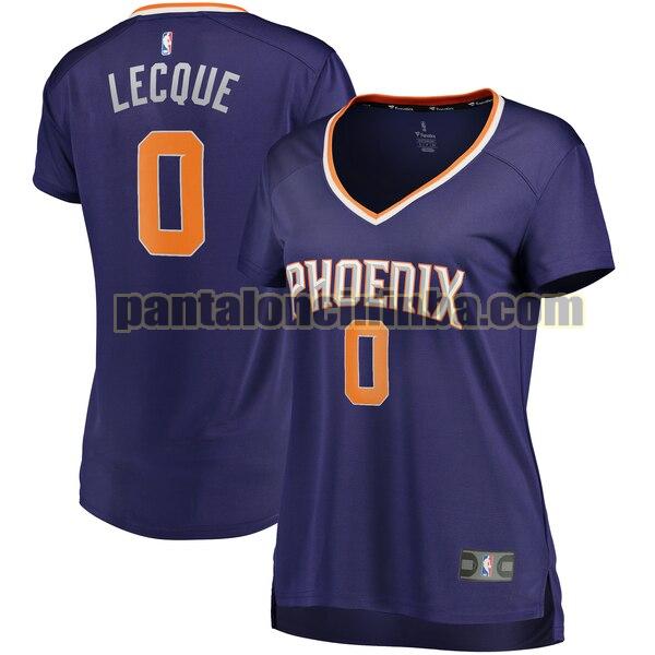 Maglia Donna basket Jalen Lecque 0 Phoenix Suns Porpora icon edition