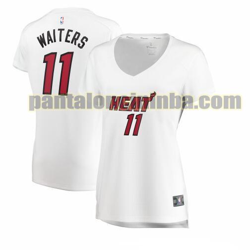 Maglia Donna basket James Johnson 11 Miami Heat Bianco association edition