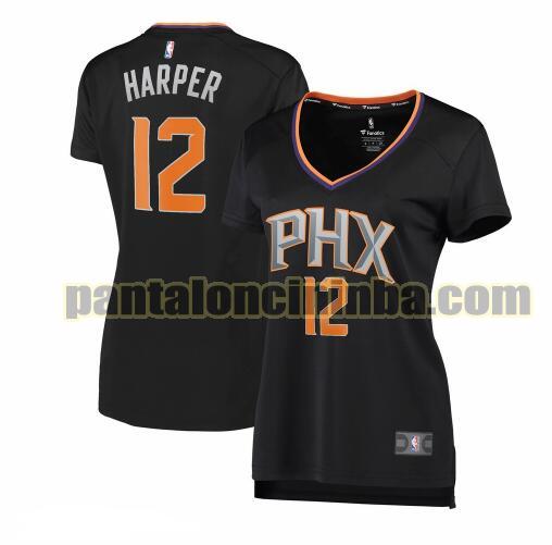 Maglia Donna basket Jared Harper 12 Phoenix Suns Nero statement edition