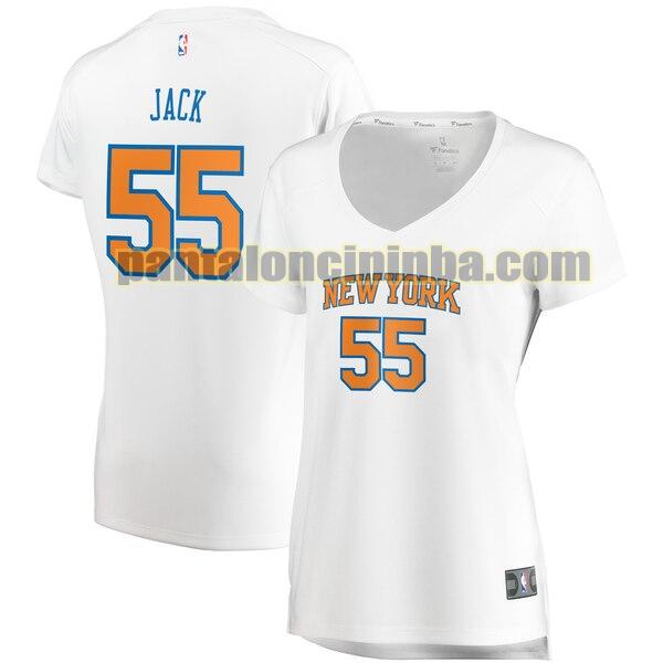 Maglia Donna basket Jarrett Jack 55 New York Knicks Bianco association edition