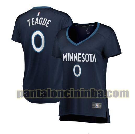 Maglia Donna basket Jeff Teague 0 Minnesota Timberwolves Armada icon edition