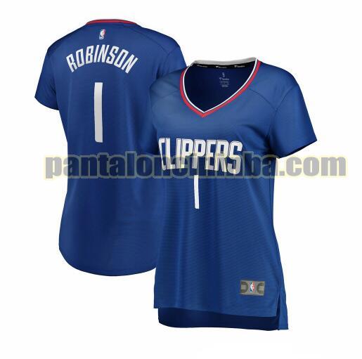 Maglia Donna basket Jerome Robinson 1 Los Angeles Clippers Blu icon edition