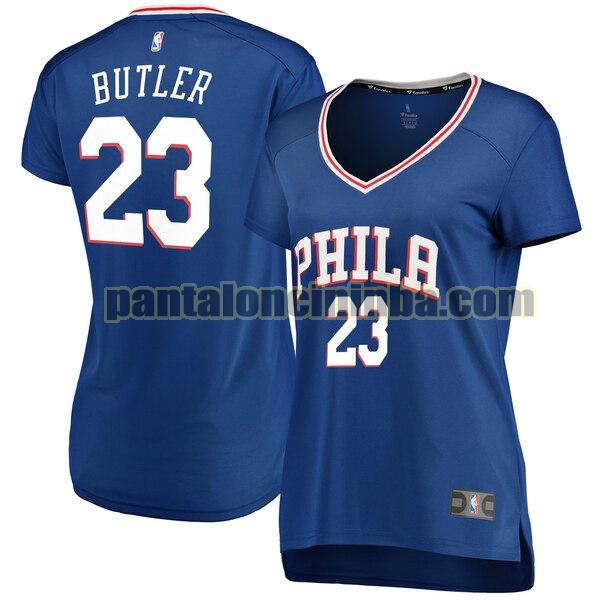 Maglia Donna basket Jimmy Butler 23 Philadelphia 76ers Blu icon edition