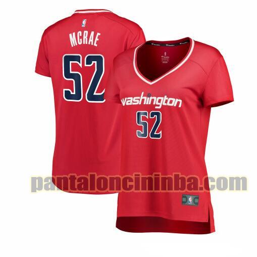 Maglia Donna basket Jordan McRae 52 Washington Wizards Rosso icon edition