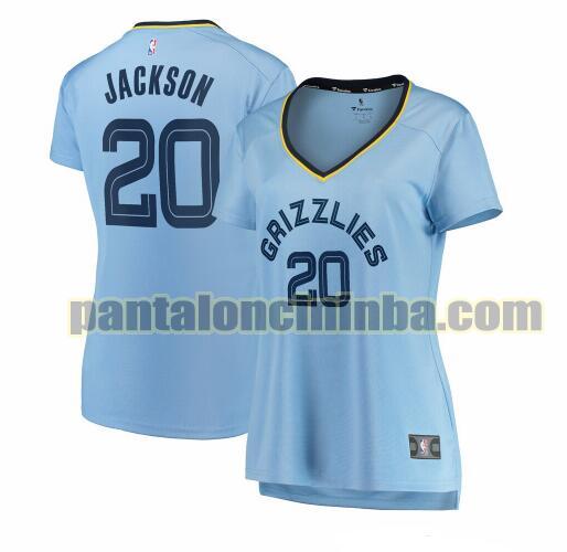 Maglia Donna basket Josh Jackson 20 Memphis Grizzlies Blu statement edition