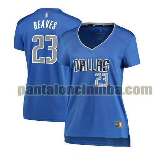 Maglia Donna basket Josh Reaves 23 Dallas Mavericks Blu icon edition