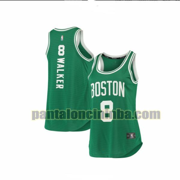 Maglia Donna basket Kemba Walker 8 Boston Celtics Verde 2019-2020 icon edition