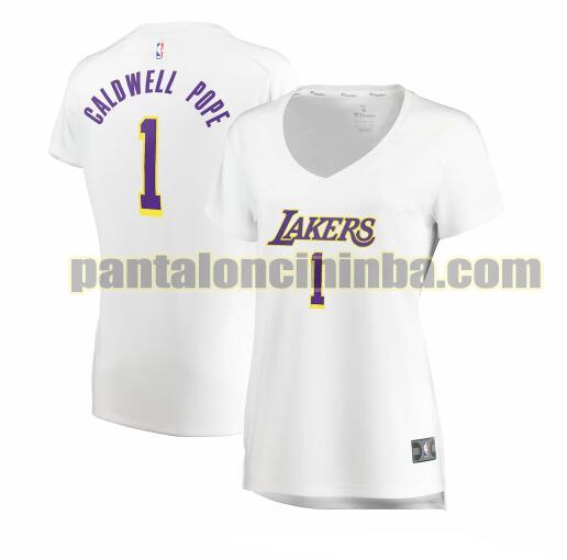 Maglia Donna basket Kentavious Caldwell-Pope 1 Los Angeles Lakers Bianco association edition