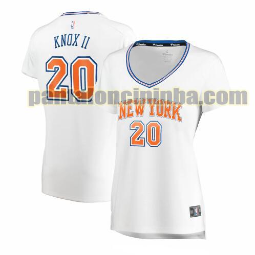 Maglia Donna basket Kevin Knox II 20 New York Knicks Bianco statement edition