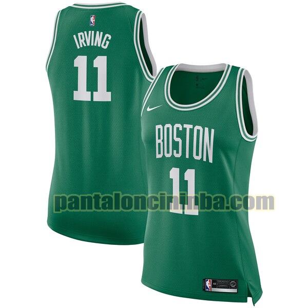 Maglia Donna basket Kyrie Irving 11 Boston Celtics Verde Nike icon edition