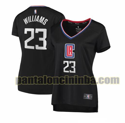 Maglia Donna basket Lou Williams 23 Los Angeles Clippers Nero statement edition