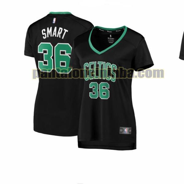 Maglia Donna basket Marcus Smart 36 Boston Celtics Nero statement edition