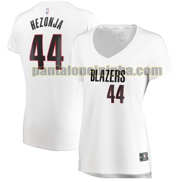 Maglia Donna basket Mario Hezonja 44 Portland Trail Blazers Bianco association edition