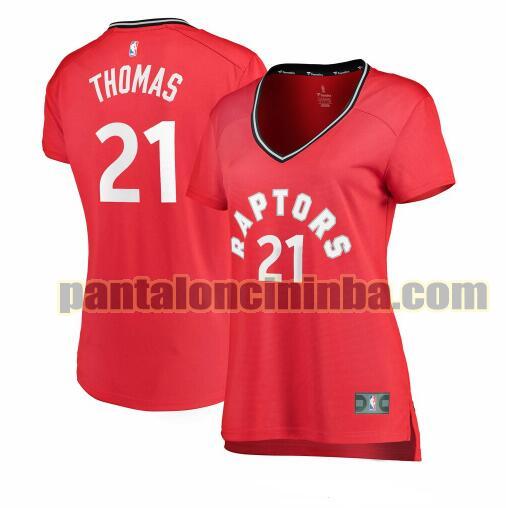 Maglia Donna basket Matt Thomas 21 Toronto Raptors Rosso icon edition