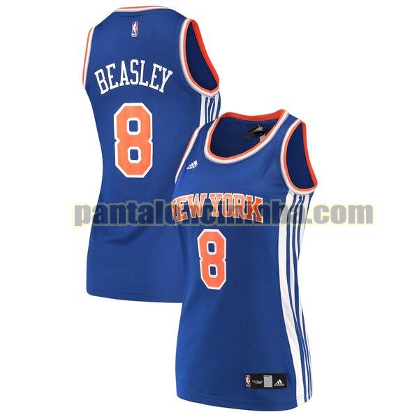 Maglia Donna basket Michael Beasley 8 New York Knicks Blu Replica