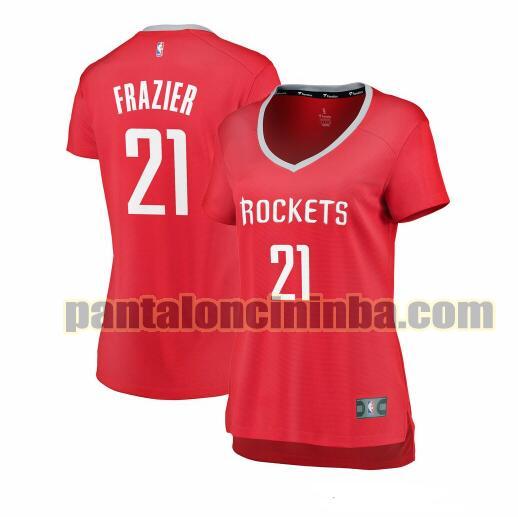 Maglia Donna basket Michael Frazier 21 Houston Rockets Rosso icon edition