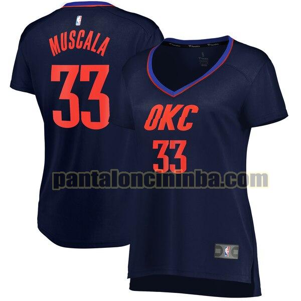 Maglia Donna basket Mike Muscala 33 Oklahoma City Thunder Armada statement edition