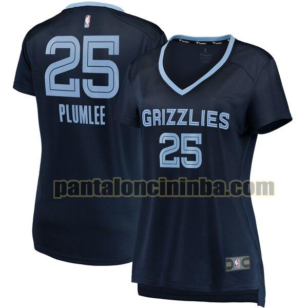 Maglia Donna basket Miles PluManica lungaee 25 Memphis Grizzlies Armada icon edition