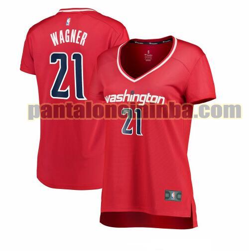 Maglia Donna basket Moritz Wagner 21 Washington Wizards Rosso icon edition