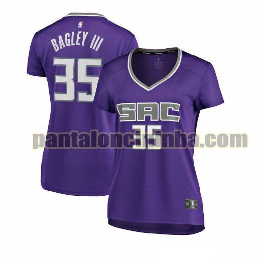 Maglia Donna basket Nemanja Bjelica 35 Sacramento Kings Nero statement edition