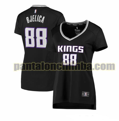 Maglia Donna basket Nemanja Bjelica 88 Sacramento Kings Nero statement edition