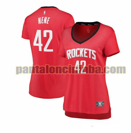 Maglia Donna basket Nene 42 Houston Rockets Rosso icon edition
