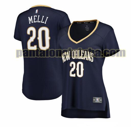 Maglia Donna basket Nicolo Melli 20 New Orleans Pelicans Armada icon edition