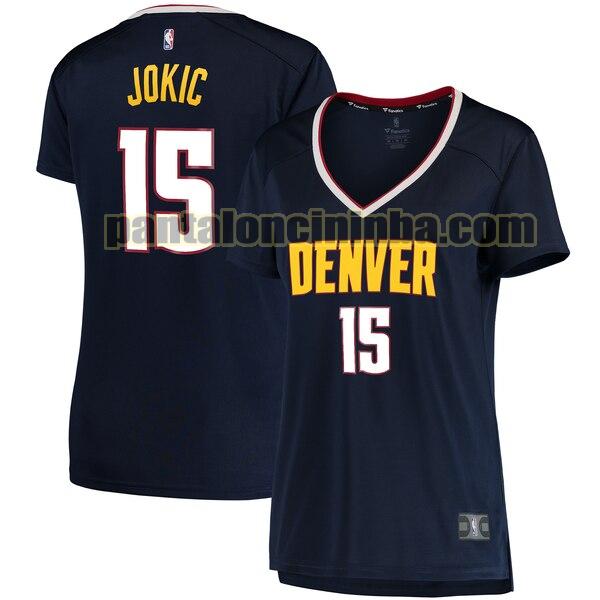 Maglia Donna basket Nikola Jokic 15 Denver Nuggets Armada icon edition