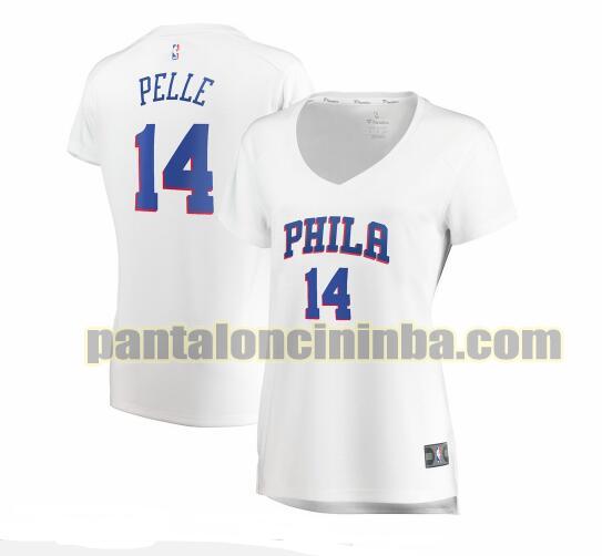 Maglia Donna basket Norvel Pelle 14 Philadelphia 76ers Bianco association edition