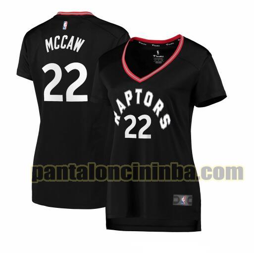 Maglia Donna basket Patrick McCaw 22 Toronto Raptors Nero statement edition