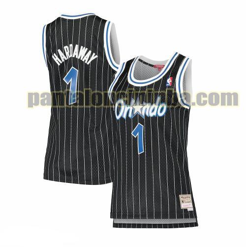 Maglia Donna basket Penny Hardaway 1 Orlando Magic Nero 1994-1995 hardwood classics