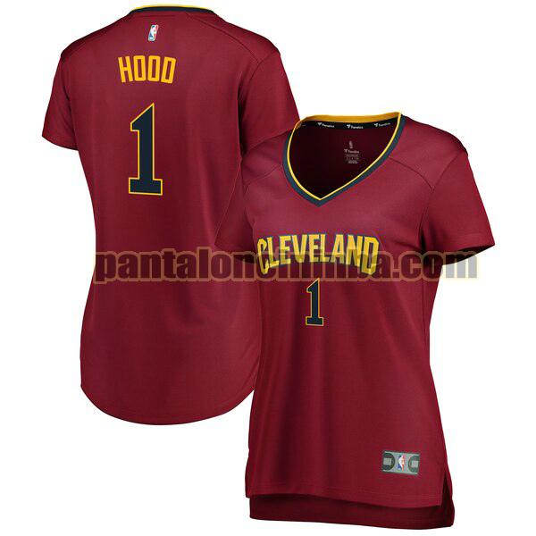 Maglia Donna basket Rodney Hood 1 Cleveland Cavaliers Rosso icon edition