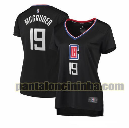 Maglia Donna basket Rodney McGruder 19 Los Angeles Clippers Nero statement edition