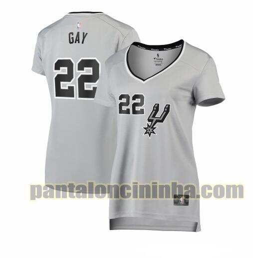 Maglia Donna basket Rudy Gay 22 San Antonio Spurs Rosso statement edition