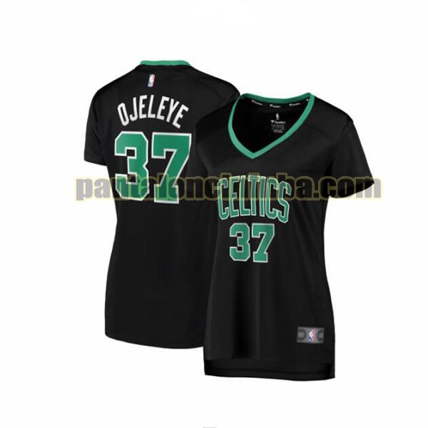 Maglia Donna basket Semi Ojeleye 37 Boston Celtics Nero statement edition