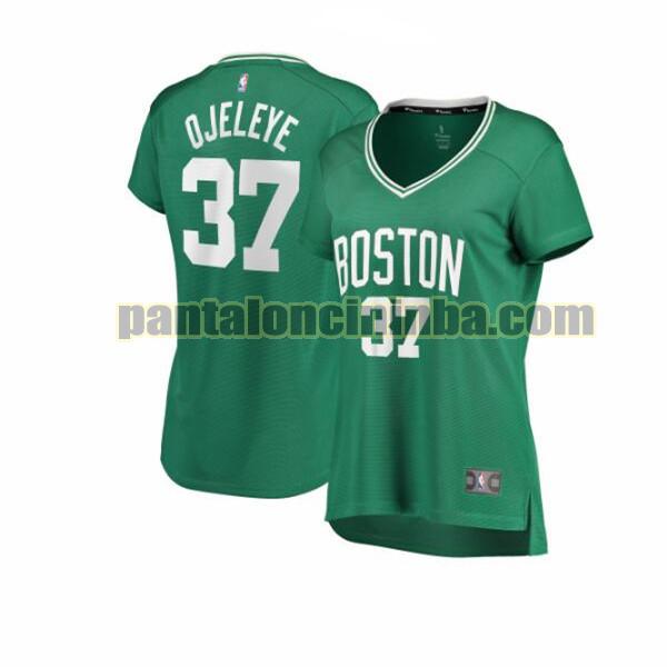 Maglia Donna basket Semi Ojeleye 37 Boston Celtics Verde icon edition