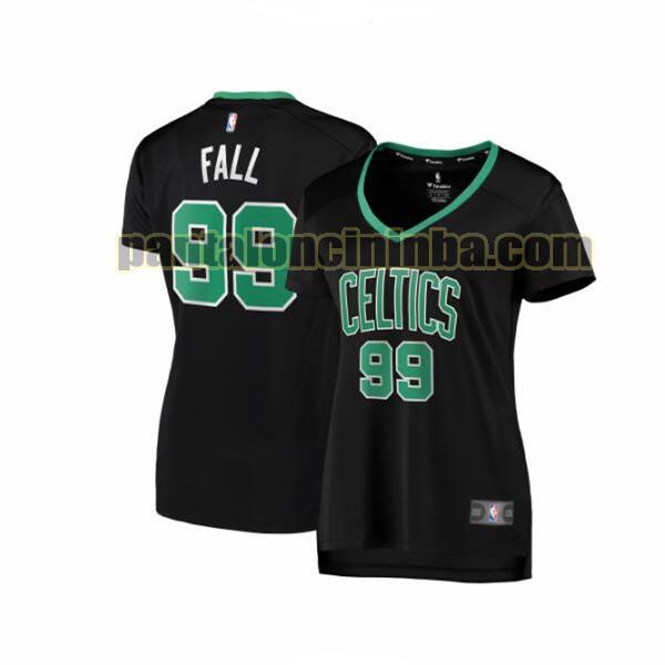 Maglia Donna basket Tacko Fall 99 Boston Celtics Nero 2019-2020 statement edition