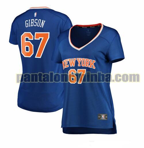 Maglia Donna basket Taj Gibson 67 New York Knicks Blu icon edition